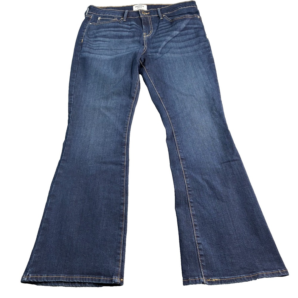 Denizen From Levis Women's Jeans Denim Dark Wash Blue Size 33‎ Mid Rise Bootcut